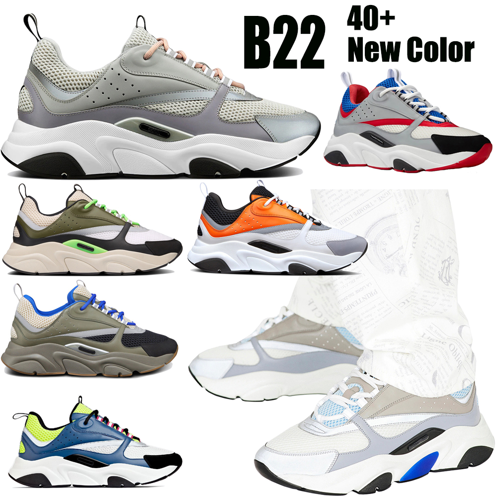 Casual Shoes Luxury Fashion Running Grey Pale Pink High Quality Green B22 Sneaker Black Red Calfskin Trainers Men Women Flat Outdoor Sport Retro Patchwork with box, Contract service
Casual Shoes Luxury Fashion Running Grey Pale Pink High Quality Green B22 Sneaker Black Red Calfskin Trainers Men Women Flat Outdoor Sport Retro Patchwork with box, Contract service