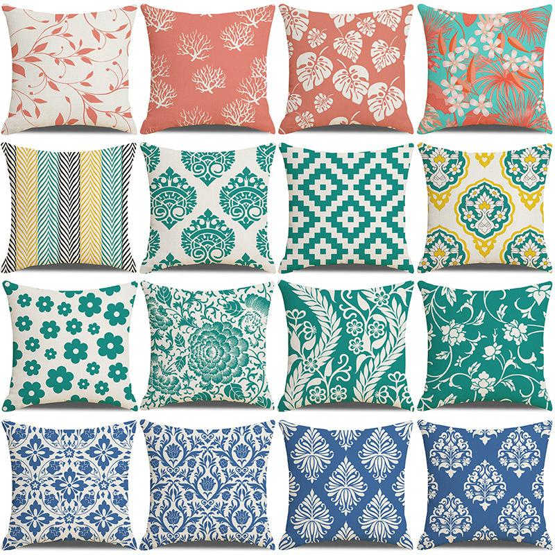 Cushion/Decorative Pillow Green Floral Tropical Plant Leaves Pillowcase Cushion Cover Home Decor Rainforest Throw Pillows Sofa Car, Xm1-40
Cushion/Decorative Pillow Green Floral Tropical Plant Leaves Pillowcase Cushion Cover Home Decor Rainforest Throw Pillows Sofa Car, Xm1-40