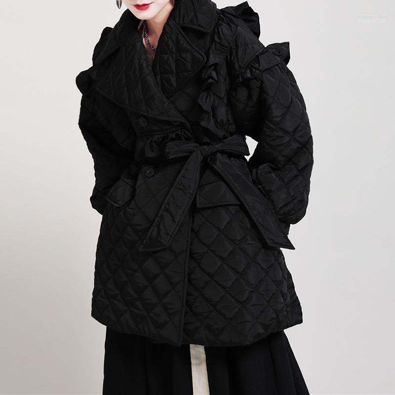 Women's Down & Parkas Casual Loose Argyle Hooded Women Fashion Solid Thick Short Coats Elegant Tie Belt Cotton Jackets Female Ladies Guin22, Bk
Women's Down & Parkas Casual Loose Argyle Hooded Women Fashion Solid Thick Short Coats Elegant Tie Belt Cotton Jackets Female Ladies Guin22, Bk