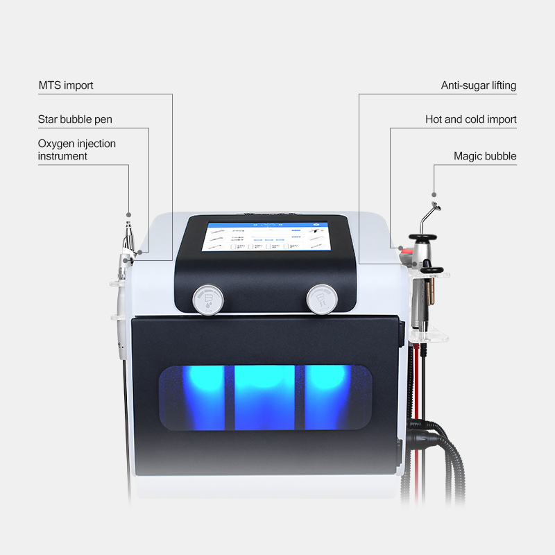 Micro Foam Beauty Machine Skin Tightening Water Oxygen Microdermabrasion RF Facial Care Small Bubble Beauty Equipment