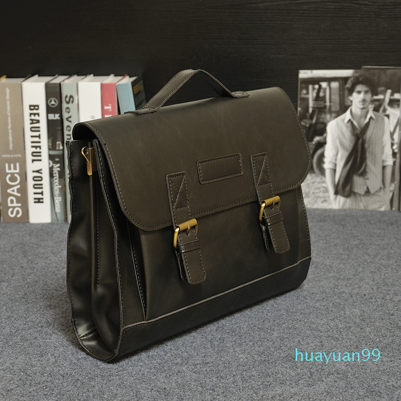 New Brand Designer Mens Bag Genuine Leather Handbag Briefcases Shoulder Bag 2022, Black
New Brand Designer Mens Bag Genuine Leather Handbag Briefcases Shoulder Bag 2022, Black