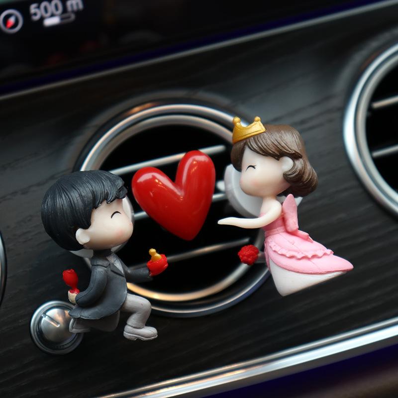 Interior Decorations Lovely Couple Car Air Vent Freshener Perfume Clip Aromas Diffuser Decor Conditioning Flavoring For Cars GiftInterior
Interior Decorations Lovely Couple Car Air Vent Freshener Perfume Clip Aromas Diffuser Decor Conditioning Flavoring For Cars GiftInterior