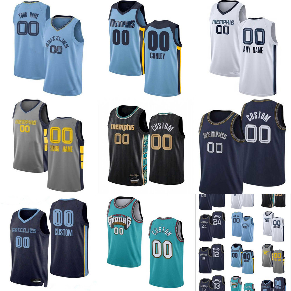 75th Custom Jersey Memphis''Grizzlies''Men women youth 24 Dillon Brooks Ja 12 Morant 1 Kyle Anderson 13 Jaren Jackson Jr. Basketball Jerseys, Color
75th Custom Jersey Memphis''Grizzlies''Men women youth 24 Dillon Brooks Ja 12 Morant 1 Kyle Anderson 13 Jaren Jackson Jr. Basketball Jerseys, Color