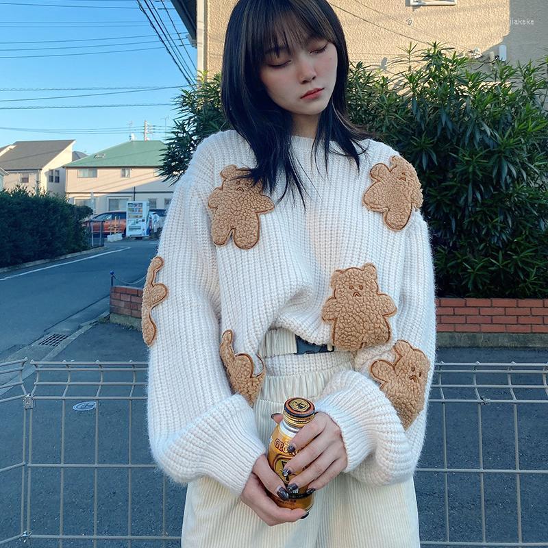 Women' Sweaters 2022 Loose Sweater Cartoon Print Kawaii Pullover Japanese Knit Winter Long Sleeve Womens
Women' Sweaters 2022 Loose Sweater Cartoon Print Kawaii Pullover Japanese Knit Winter Long Sleeve Womens