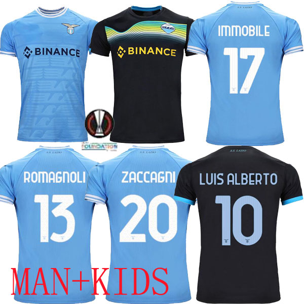 22 23 Lazio Immobile soccer Jersey maglie 2022 ROMAGNOLI IMMOBILE LUIS BASTOS SERGEJ BADELJ LUCAS J.CORREA ZACCAGNI MARUSIC home away kids jerseys football shirts, Home man 2
22 23 Lazio Immobile soccer Jersey maglie 2022 ROMAGNOLI IMMOBILE LUIS BASTOS SERGEJ BADELJ LUCAS J.CORREA ZACCAGNI MARUSIC home away kids jerseys football shirts, Home man 2