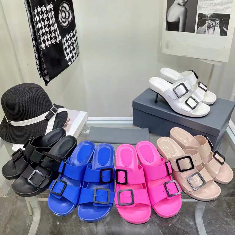 Buckle embellished platform slippers mules shoes Metal stiletto slip-on open square toe women Luxury Designers street style shoes factory footwear, Fuchsia
Buckle embellished platform slippers mules shoes Metal stiletto slip-on open square toe women Luxury Designers street style shoes factory footwear, Fuchsia