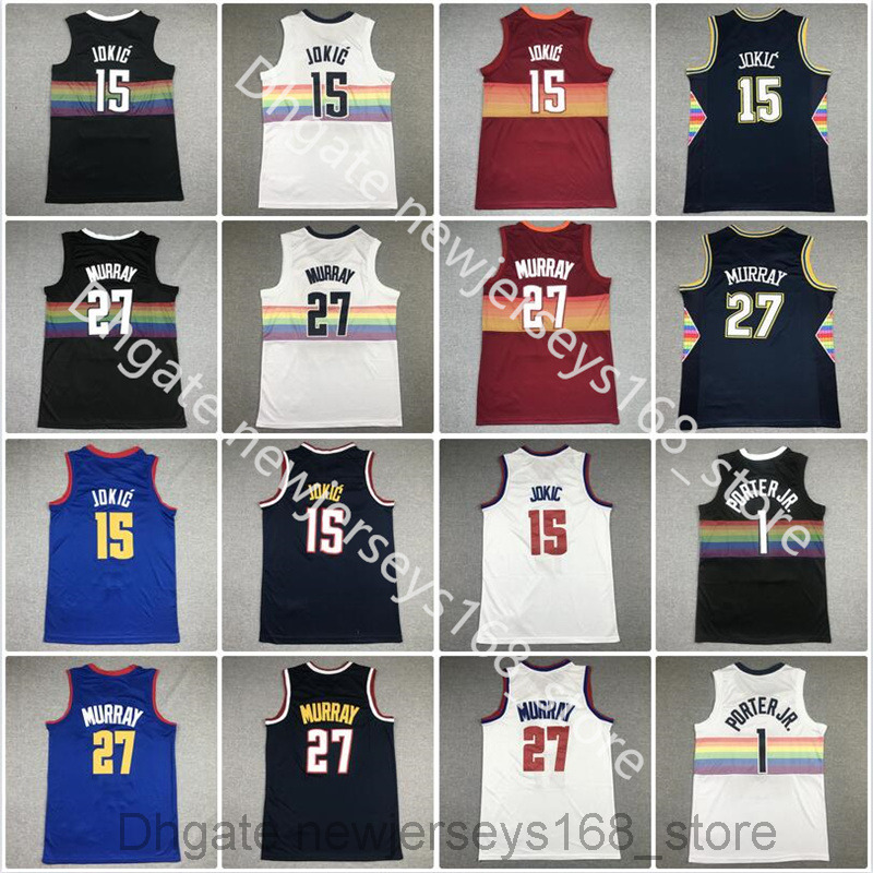 Stitched 15 Nikola Basketball 2021-22 City Navy Jokic Jamal Murray 27 Michael Porter Jr. 1 Blue White Black Denver''Nuggets''Men Jersey, As picture
Stitched 15 Nikola Basketball 2021-22 City Navy Jokic Jamal Murray 27 Michael Porter Jr. 1 Blue White Black Denver''Nuggets''Men Jersey, As picture