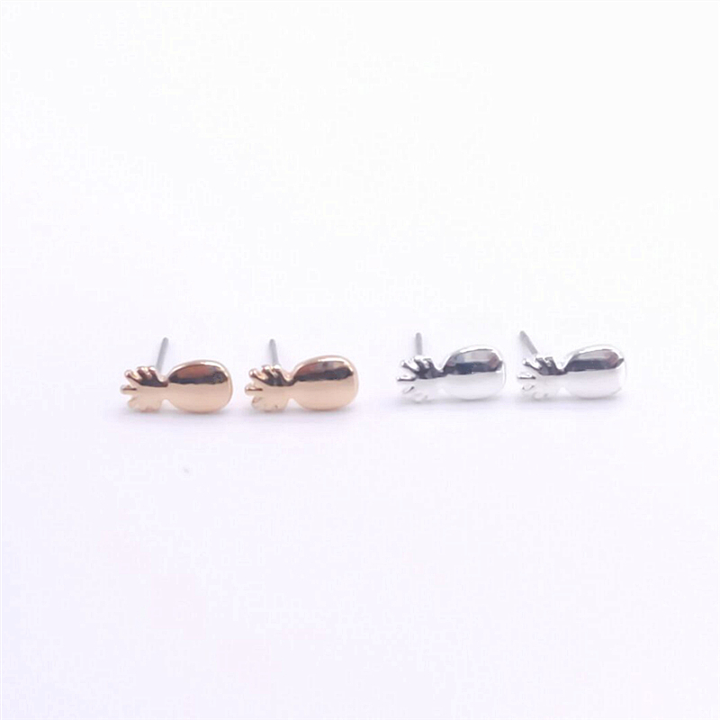 New Fashion pineapple stud earrings Summer fruit elements casual style ear studs wholesale Smooth surface design Gold female earrings
New Fashion pineapple stud earrings Summer fruit elements casual style ear studs wholesale Smooth surface design Gold female earrings
