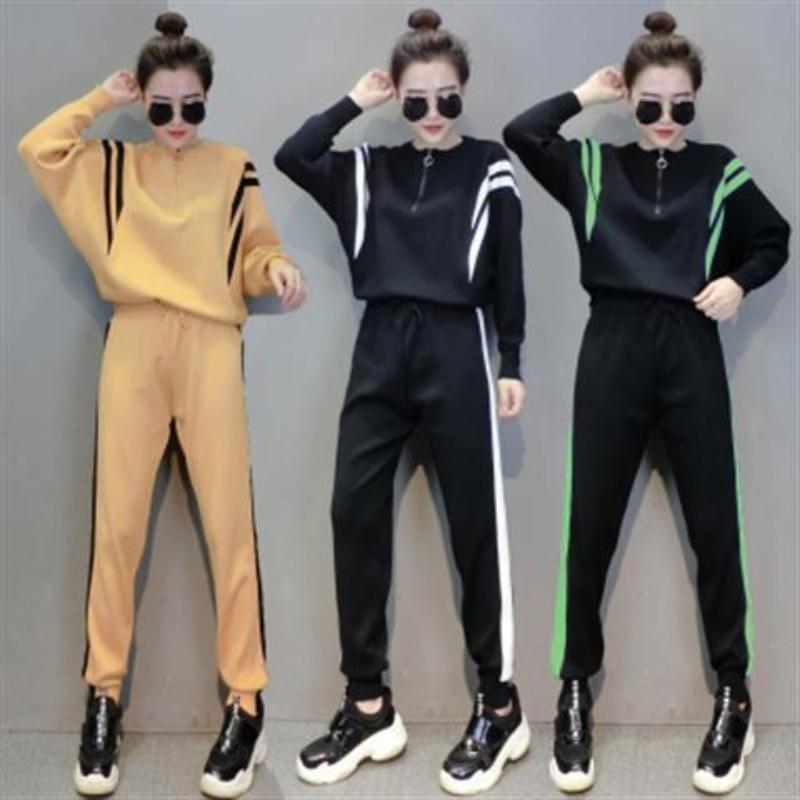 Women' Two Piece Pants Woman Patchwork Set Female Long Sleeve Coats And High Waist Suit Ladies 2022 Summer Streetwear Sets G17Women, Black
Women' Two Piece Pants Woman Patchwork Set Female Long Sleeve Coats And High Waist Suit Ladies 2022 Summer Streetwear Sets G17Women, Black