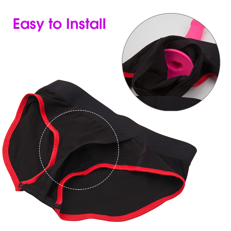 Erotic Lesbian Strapon Dildo Vibrator Sex Toys for Woman Panties Strap On Harness Briefs Anal Plug Dick Adult Shop 220330