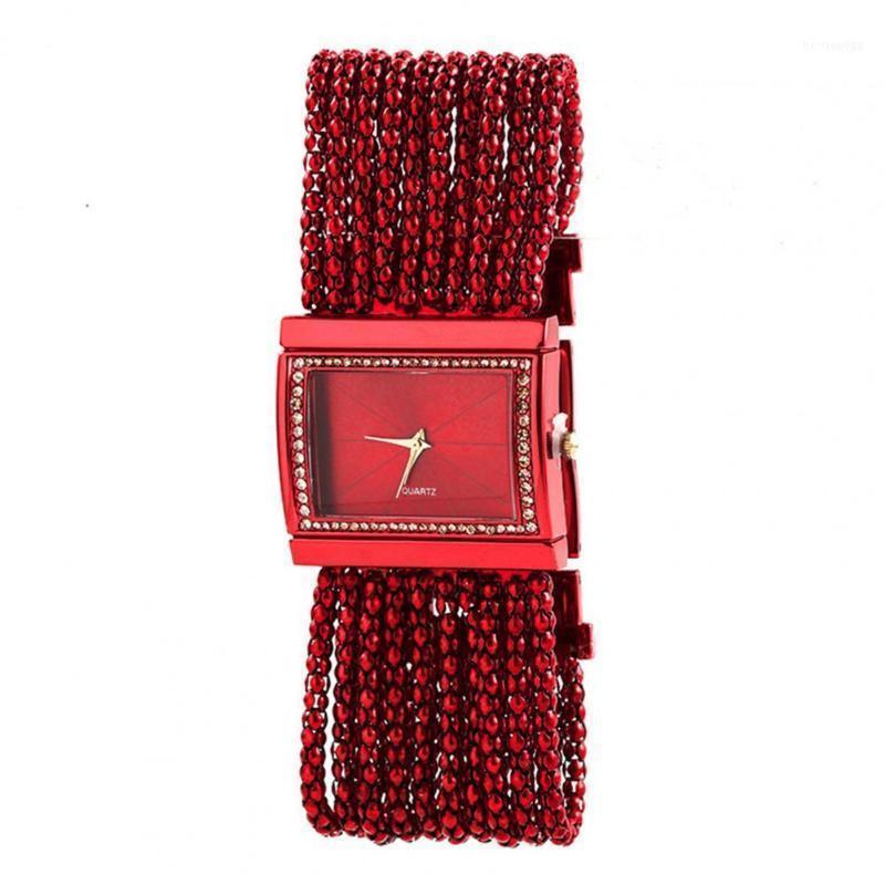 Wristwatches Women's Watches Multi-Layer Bead Chain Rhinestone Inlaid Alloy Stylish Women Quartz Bracelet Watch Wristwatch For Gift 5 Co, Silver
Wristwatches Women's Watches Multi-Layer Bead Chain Rhinestone Inlaid Alloy Stylish Women Quartz Bracelet Watch Wristwatch For Gift 5 Co, Silver
