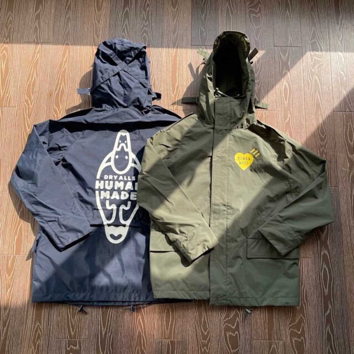 Men' Jackets Right version Nigo human made zipper hooded duck print jacket men and women lovers, Army green
Men' Jackets Right version Nigo human made zipper hooded duck print jacket men and women lovers, Army green