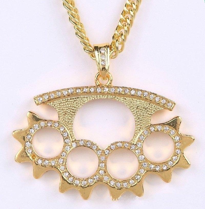 Pendant Necklaces Fashion Hip Hop High Quality Metal Sliding Men And Women Necklace Gear Finger Jewelry
Pendant Necklaces Fashion Hip Hop High Quality Metal Sliding Men And Women Necklace Gear Finger Jewelry