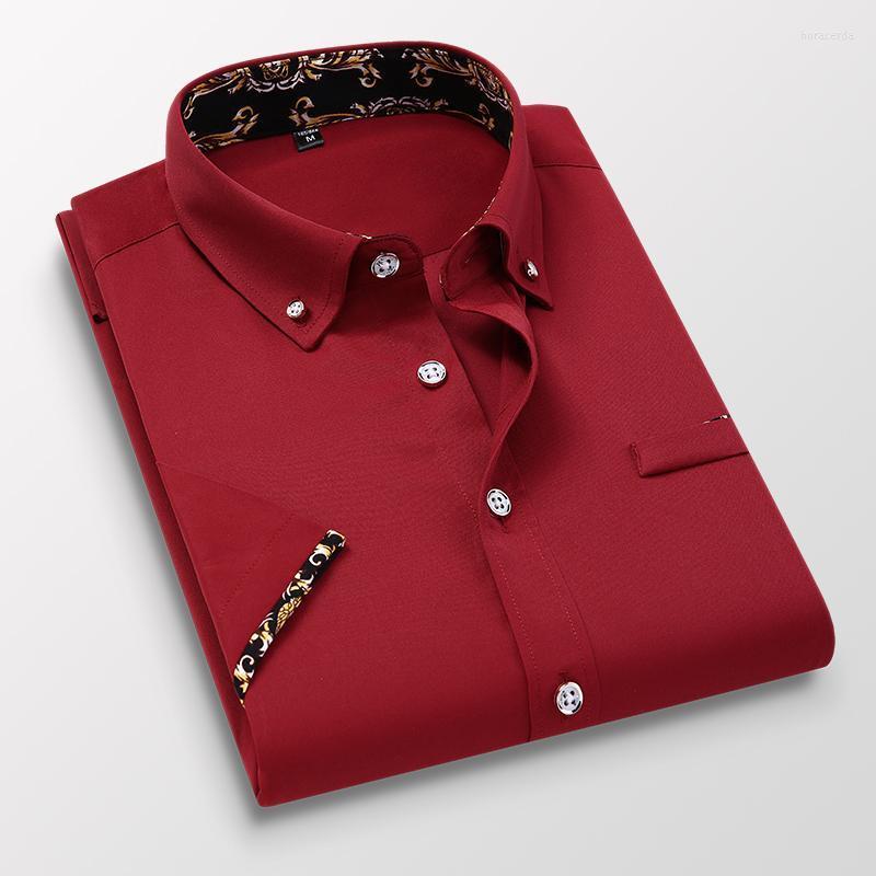 Men's Dress Shirts Summer Men's Short Sleeve Shirt Business Casual Large Size Cargo Pure White Work Wear High Quality DropMen's Hora22, Black
Men's Dress Shirts Summer Men's Short Sleeve Shirt Business Casual Large Size Cargo Pure White Work Wear High Quality DropMen's Hora22, Black