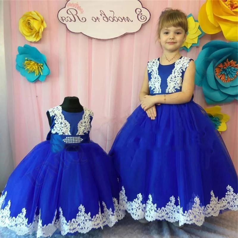 Girl's Dresses Royal Blue Bow Back Tulle Aline Baby Flower Girl Dress Birthday Wedding Party Costumes First Communion Drop, Black
Girl's Dresses Royal Blue Bow Back Tulle Aline Baby Flower Girl Dress Birthday Wedding Party Costumes First Communion Drop, Black