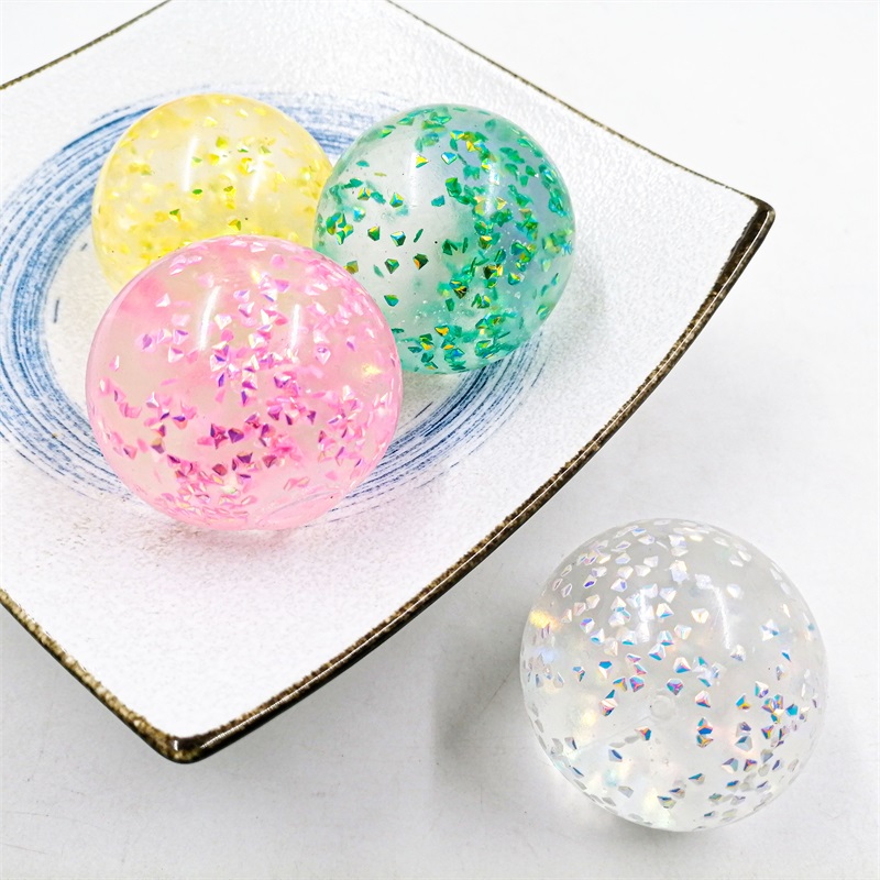 Fidget Toys New Kids Toys Squeeze Diamond Vent Ball Decompression Toy Children's Pinch Le Water Polo Manufacturer Wholesale