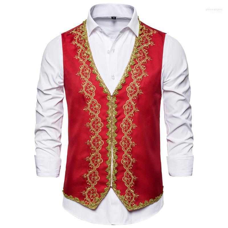 Men' Vests Vest Men Business Wedding Waistcoat Sleeveless Slim Tank Tops No Shirts Nice Mens Clothes Chaleco De Traje Hombre1 Phin22, Burgundy
Men' Vests Vest Men Business Wedding Waistcoat Sleeveless Slim Tank Tops No Shirts Nice Mens Clothes Chaleco De Traje Hombre1 Phin22, Burgundy