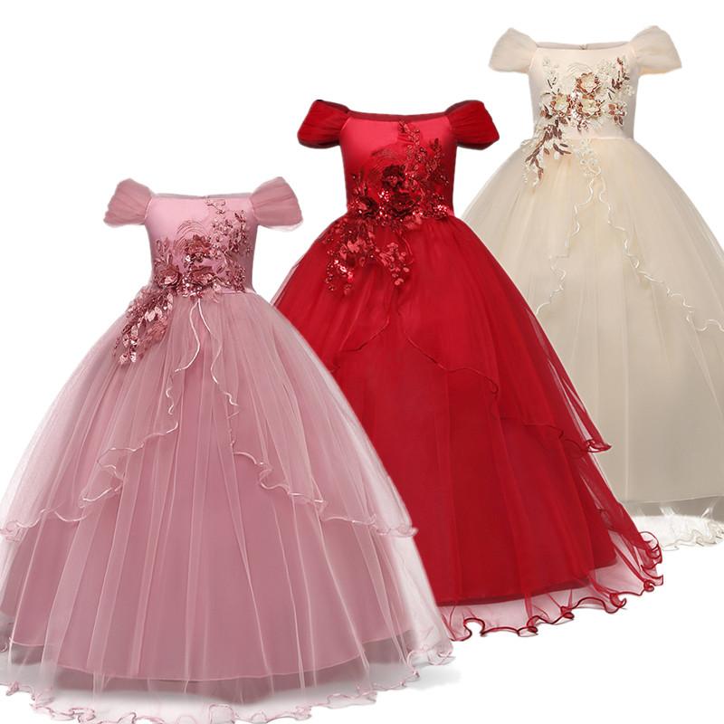 Girl's Dresses Vintage Kids Flower For Girls Wedding Birthday Ceremony Princess Clothes Children Evening Party Vestido InfantilGirl's, White
Girl's Dresses Vintage Kids Flower For Girls Wedding Birthday Ceremony Princess Clothes Children Evening Party Vestido InfantilGirl's, White
