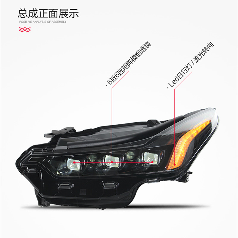 Car Styling Headlights For Cadillac CT5 20 20-2022 LED Running Dynamic Turn Signal High Beam Head Lights