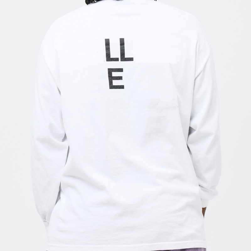 21fw Backside Print t shirts Autumn Winter Europe USA Skateboard Long Sleeve Men Women High Street Casual Tshirt Tee, White
21fw Backside Print t shirts Autumn Winter Europe USA Skateboard Long Sleeve Men Women High Street Casual Tshirt Tee, White