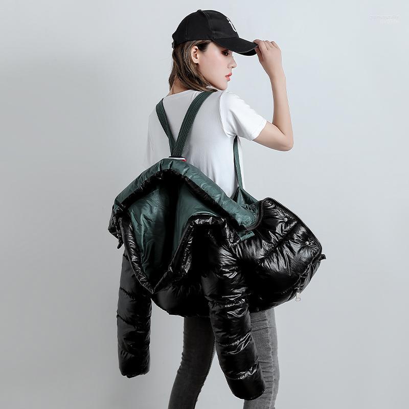 Women's Down & Parkas KUYOMENS Hooded Casual Thick Jacket BLACK Thicken Cotton Padded Coat For Female Loose Solid Ladies Oversized Puffer Gu
Women's Down & Parkas KUYOMENS Hooded Casual Thick Jacket BLACK Thicken Cotton Padded Coat For Female Loose Solid Ladies Oversized Puffer Gu