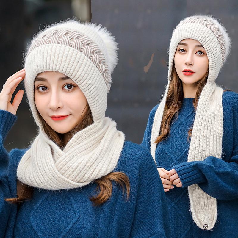 Beanies Winter Warm Hat Women's Knitted Hair Fashion Scarf One-Piece Conjoined Girl Baotou Mother's HatBeanies BeaniesBeanies
Beanies Winter Warm Hat Women's Knitted Hair Fashion Scarf One-Piece Conjoined Girl Baotou Mother's HatBeanies BeaniesBeanies