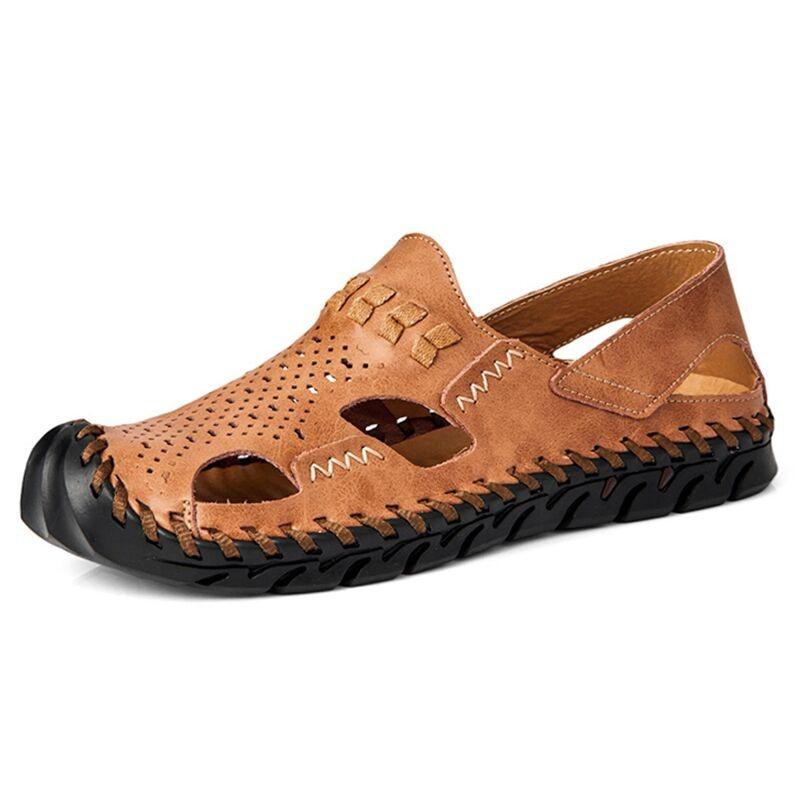 Sandals Big Size 48 Men Leather Summer Handmade Shoes Slip-On Soft Beach Comfortable Outdoor Walking FootwearSandals, Black
Sandals Big Size 48 Men Leather Summer Handmade Shoes Slip-On Soft Beach Comfortable Outdoor Walking FootwearSandals, Black