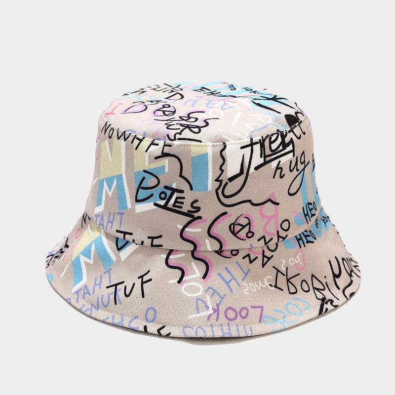 Berets 2022 Four Seasons Graffiti Print Cotton Bucket Hat Fisherman Outdoor Travel Sun Cap For Men And Women 139, White
Berets 2022 Four Seasons Graffiti Print Cotton Bucket Hat Fisherman Outdoor Travel Sun Cap For Men And Women 139, White