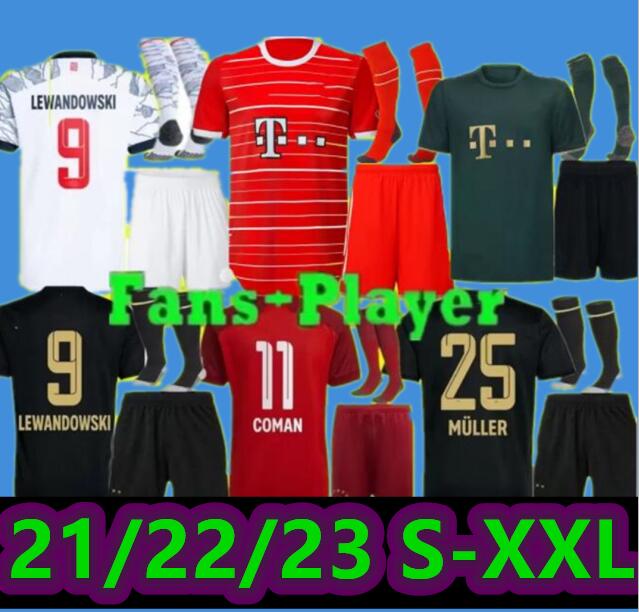 LEWANDOWSKI soccer jerseys 21 22 23 Bayern SANE Munich GORETZKA COMAN MULLER DAVIES BAYERN KIMMICH football shirts Men Kids kit 2021 2022 2023 uniforms 8888
LEWANDOWSKI soccer jerseys 21 22 23 Bayern SANE Munich GORETZKA COMAN MULLER DAVIES BAYERN KIMMICH football shirts Men Kids kit 2021 2022 2023 uniforms 8888