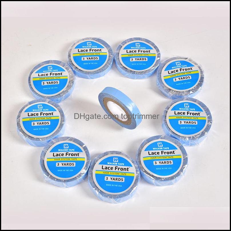 Adhesives Hair Accessories Tools Products 0.8Cmx3 Yards Front Lace Wig Glue DoubleSided Tape Extension Drop Delivery 2021 Sylav
Adhesives Hair Accessories Tools Products 0.8Cmx3 Yards Front Lace Wig Glue DoubleSided Tape Extension Drop Delivery 2021 Sylav