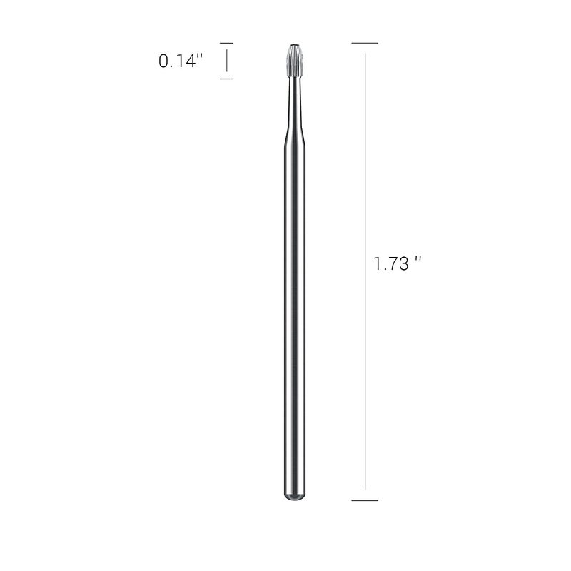 MaryCarrie Safety Bits Tungsten Carbide Drill Bit Cuticle Remover 332" For Electric Nail File Machine 220707