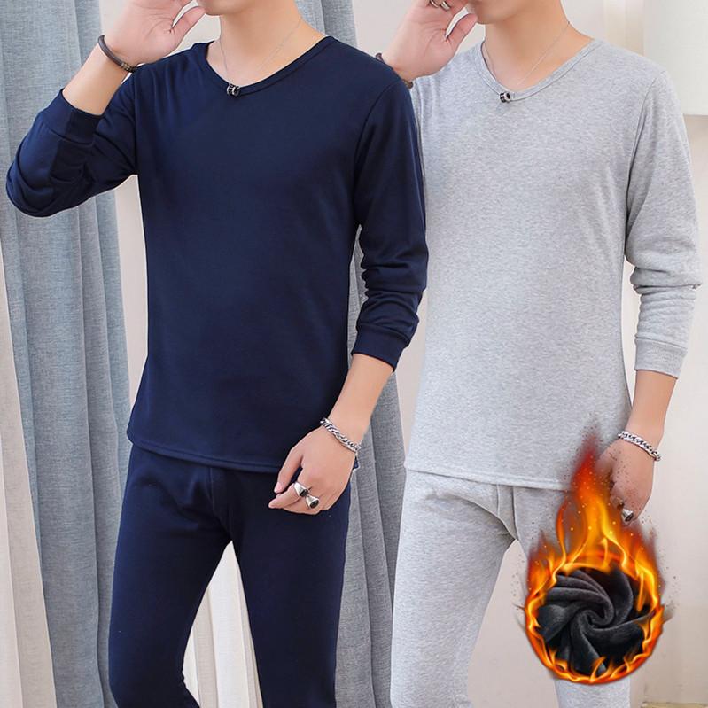 Men's Tracksuits Men Thermal Underwear Suits The Boys With Velvet Qiu Dong Young Students Warm Long JohnsMen's, Beige
Men's Tracksuits Men Thermal Underwear Suits The Boys With Velvet Qiu Dong Young Students Warm Long JohnsMen's, Beige