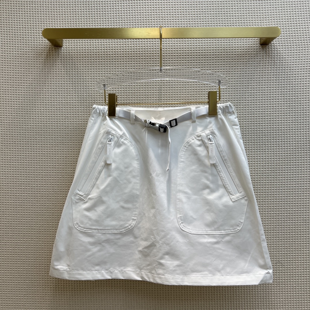 2022 European fashion brand Skirts spring and summer new recycled nylon series belt skirt, Multi
2022 European fashion brand Skirts spring and summer new recycled nylon series belt skirt, Multi