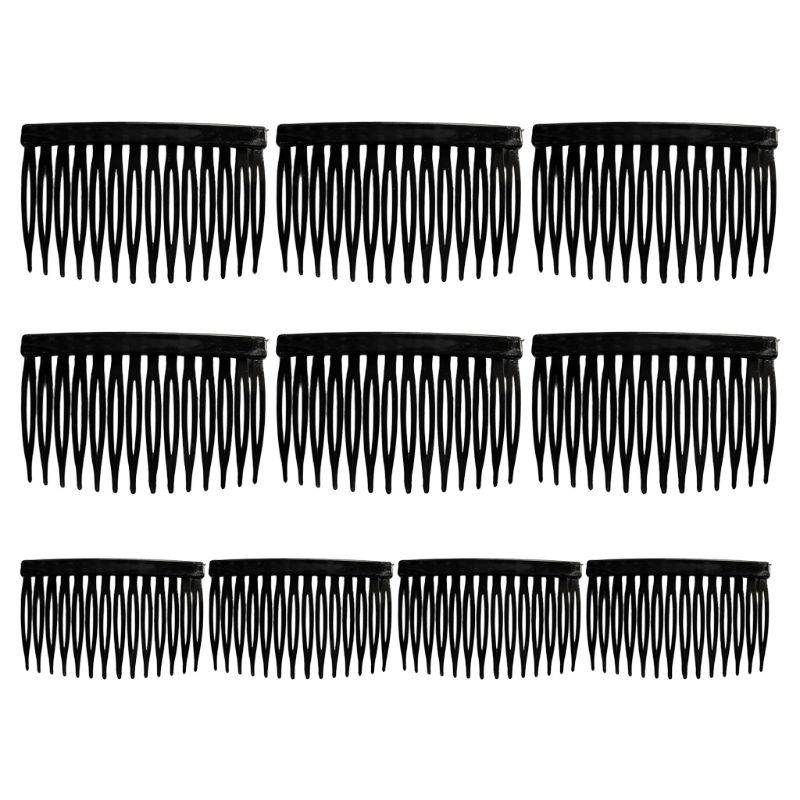 Headpieces Pcs/set Bride Tiara Veil Comb Plastic Black White Transparent Fork Combs
Headpieces Pcs/set Bride Tiara Veil Comb Plastic Black White Transparent Fork Combs