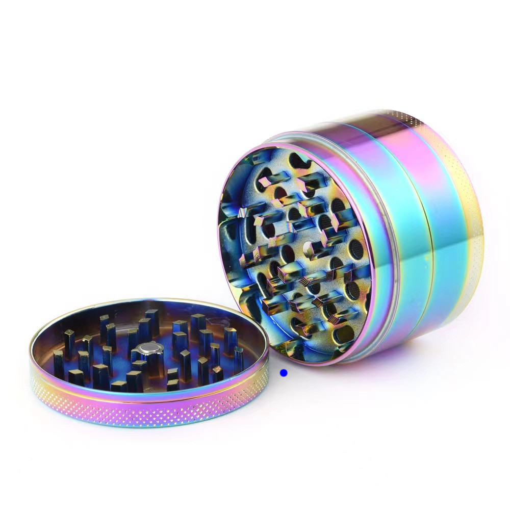 Tobacco Grinders 50mm 63mm Zinc Alloy Concave Dry Herb Grinder Metal 4 Layers Parts Sharp Stone Crusher Spice Cigarette Smoking Accessory Smoke
Tobacco Grinders 50mm 63mm Zinc Alloy Concave Dry Herb Grinder Metal 4 Layers Parts Sharp Stone Crusher Spice Cigarette Smoking Accessory Smoke