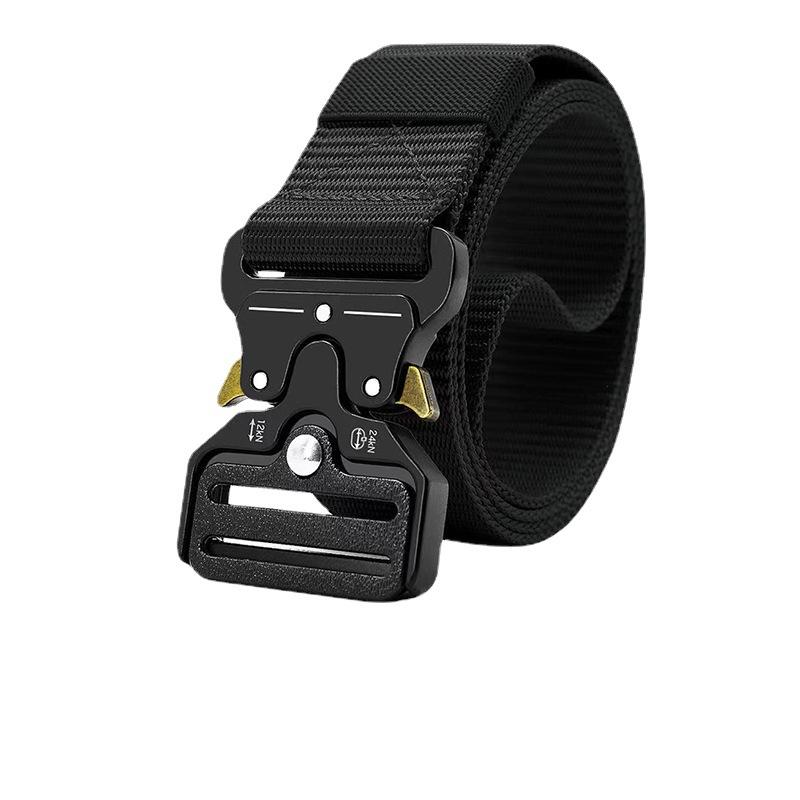 Belts Tactical Security Men Women Outdoor Function Military Training Belt Nylon Battle Camp Leisure Daily Fashion CoolBelts, Black 
Belts Tactical Security Men Women Outdoor Function Military Training Belt Nylon Battle Camp Leisure Daily Fashion CoolBelts, Black