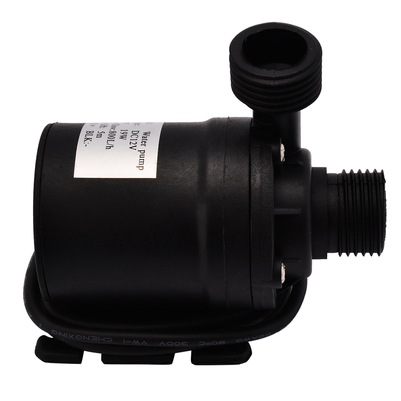 5M 800L/H DC12V Ultra Quiet Mini Submersible Water Pump Lift Home Garden Waterproof Brushless Motor Water Pump 220510