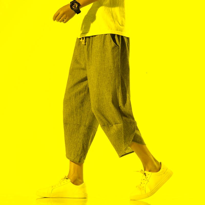 Men's Pants MrGB Chinese Style Summer Ice Silk Casual Cotton Linen Harem Solid Color Loose Wide Leg Calf-Length Retro TrousersMen's, Black
Men's Pants MrGB Chinese Style Summer Ice Silk Casual Cotton Linen Harem Solid Color Loose Wide Leg Calf-Length Retro TrousersMen's, Black