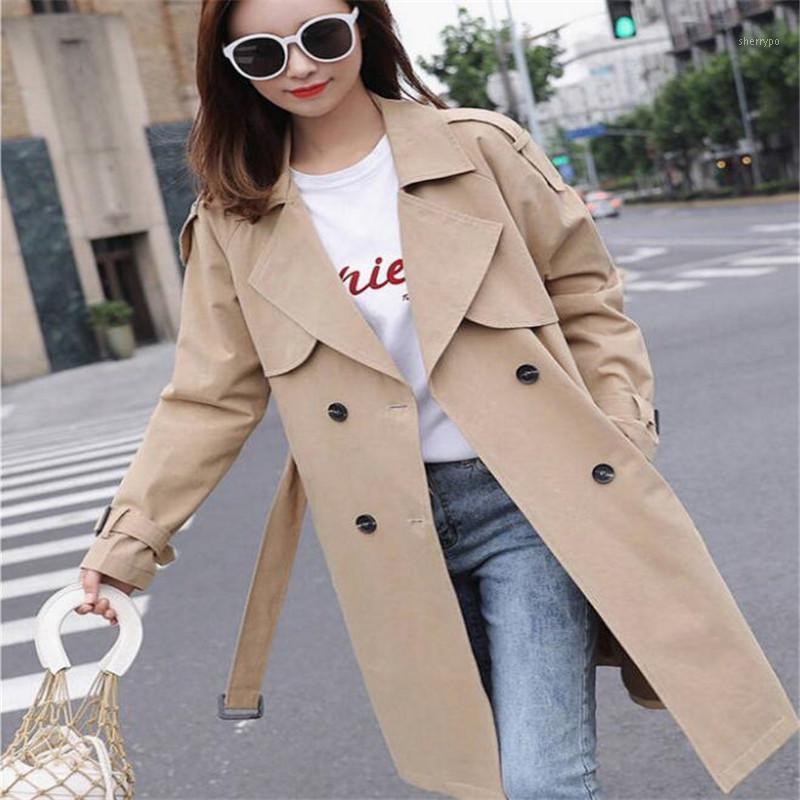 Women's Trench Coats Long Coat Loose-fitting Female Windbreaker Casual Women Outwear Long-sleeved Double-breasted Oversized, As photo 2
Women's Trench Coats Long Coat Loose-fitting Female Windbreaker Casual Women Outwear Long-sleeved Double-breasted Oversized, As photo 2