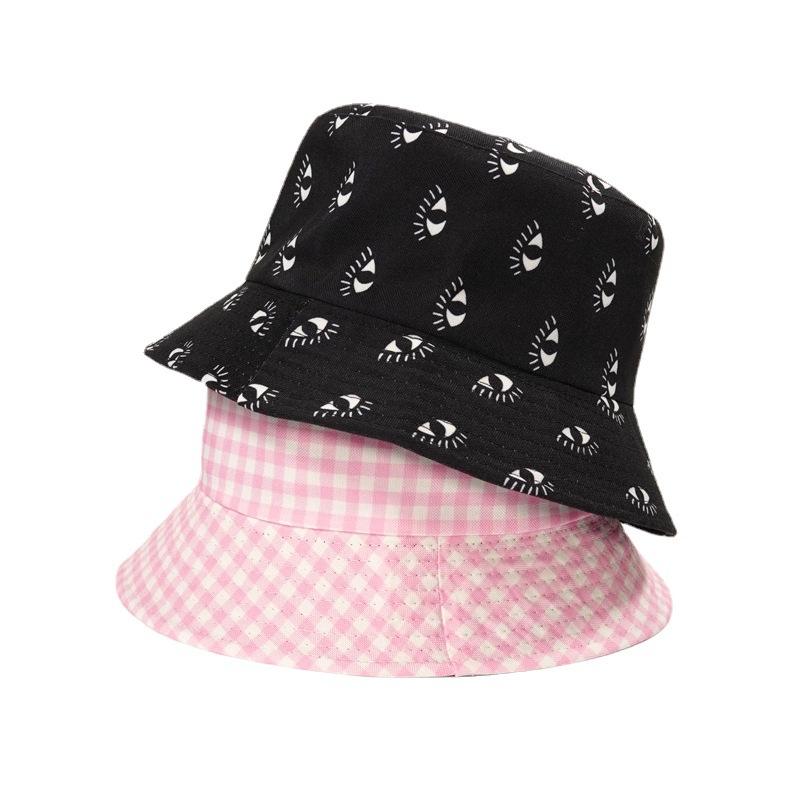 Berets Eye Print Cotton Bucket Hat Women Men Fisherman Pink Plaid Outdoor Travel Sun Cap Hats FemaleBerets, Eyes
Berets Eye Print Cotton Bucket Hat Women Men Fisherman Pink Plaid Outdoor Travel Sun Cap Hats FemaleBerets, Eyes