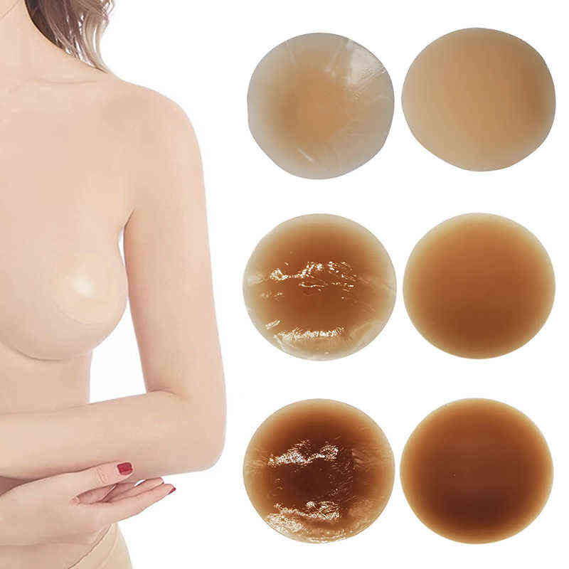 Silicone Nipple Covers Self Adhesive Breast Chest Stickers Reusable Invisible for Woman Daily Travling Lingerie Accessories H220511
Silicone Nipple Covers Self Adhesive Breast Chest Stickers Reusable Invisible for Woman Daily Travling Lingerie Accessories H220511