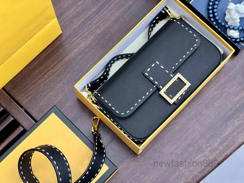 Bags Women Handbag External Suture Shoulder Leather Designer Crobody Female Square Packs with Wide Belt 2022 top quality, Apricot
Bags Women Handbag External Suture Shoulder Leather Designer Crobody Female Square Packs with Wide Belt 2022 top quality, Apricot