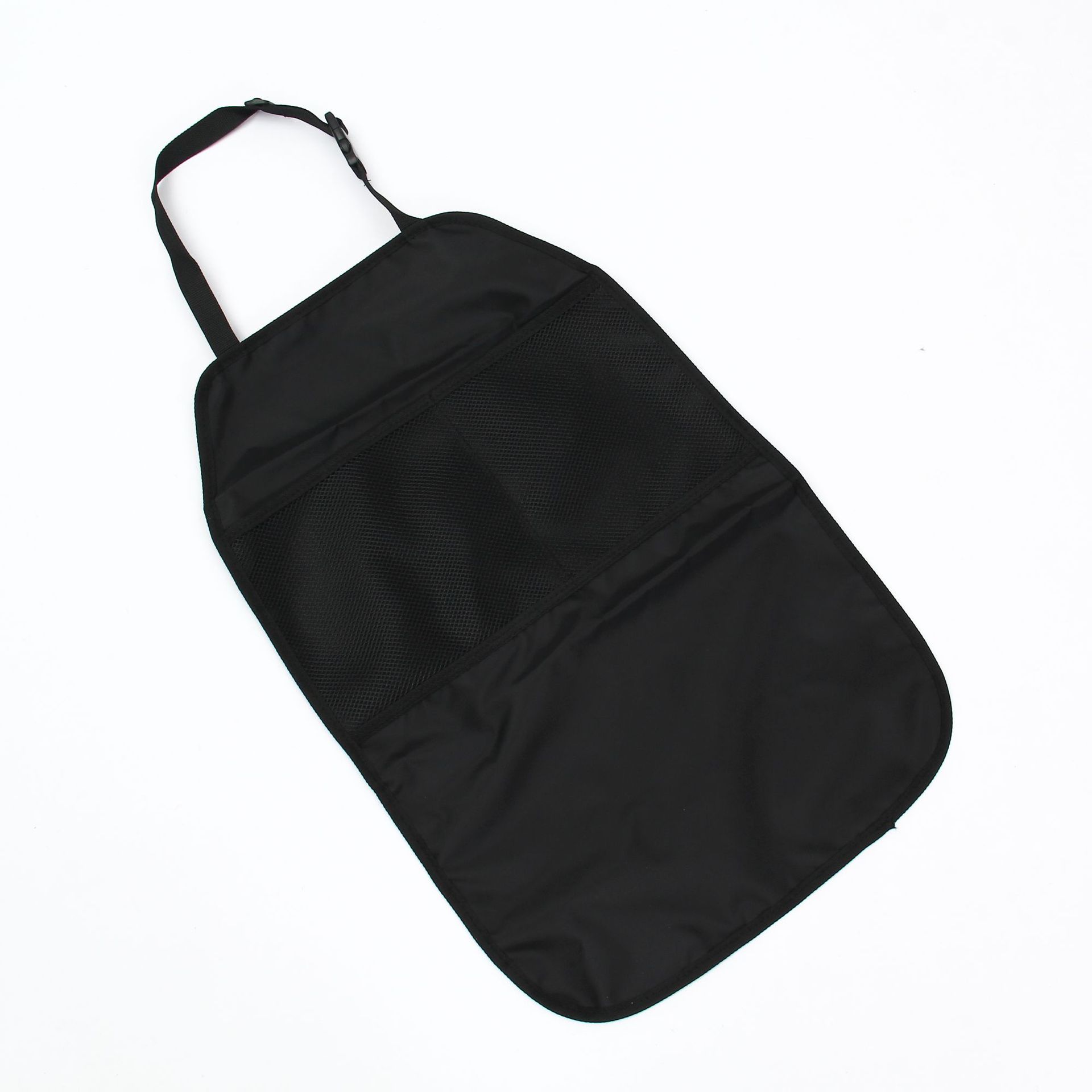 Universal Car Seat Anti-kick Pad for Children Waterproof Auto Rear Seat Back Scuff Protection Cover with Storage Pocket Net Organizer Bag Anti Kicking