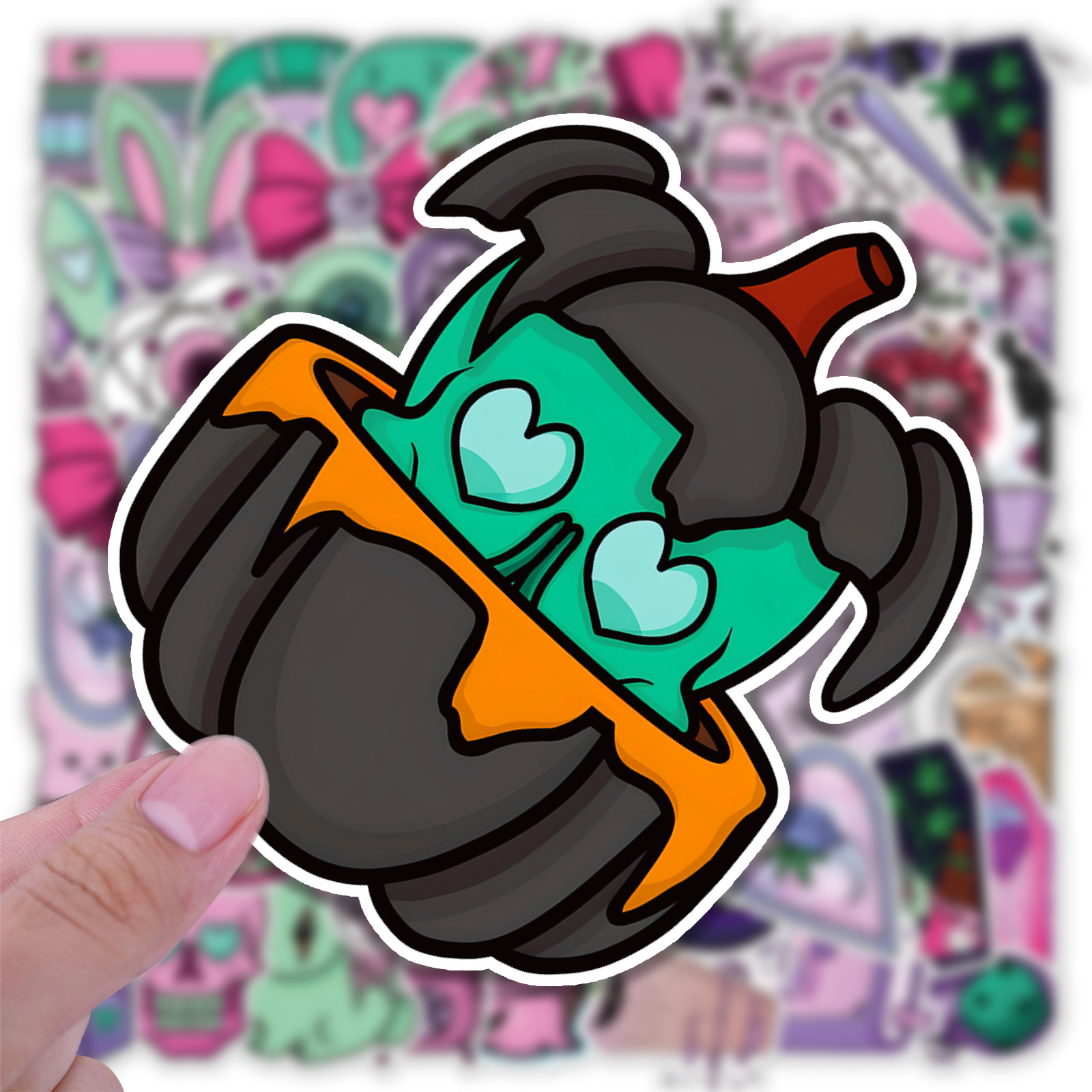 50PCS waterproof Skateboard Stickers cute halloween For Car Baby Scrapbooking Pencil Case Diary Phone Laptop Planner Decoration Book Album Kids Toys DIY Decals, Multi colors
50PCS waterproof Skateboard Stickers cute halloween For Car Baby Scrapbooking Pencil Case Diary Phone Laptop Planner Decoration Book Album Kids Toys DIY Decals, Multi colors