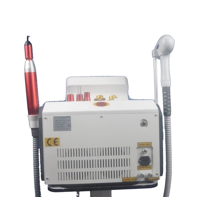 Factory Outlet 2 In 1 808Nm Diode Laser Q Switched Pico Nd Yag Laser Hair Tattoo Removal Machine With CE