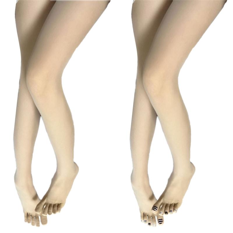 Socks & Hosiery Women Summer Thin Sheer Pantyhose Funny Manicure Five Finger Toe Separated Tights Novelty See Through Seamless Stockings M6C
Socks & Hosiery Women Summer Thin Sheer Pantyhose Funny Manicure Five Finger Toe Separated Tights Novelty See Through Seamless Stockings M6C