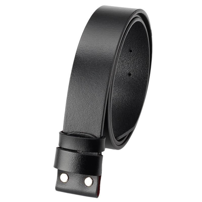 Belts Men's Genuine Cowhide Leather Belt Without Buckle Handmade Homemade DIY Accessories 3.8cm D1Belts, Black
Belts Men's Genuine Cowhide Leather Belt Without Buckle Handmade Homemade DIY Accessories 3.8cm D1Belts, Black
