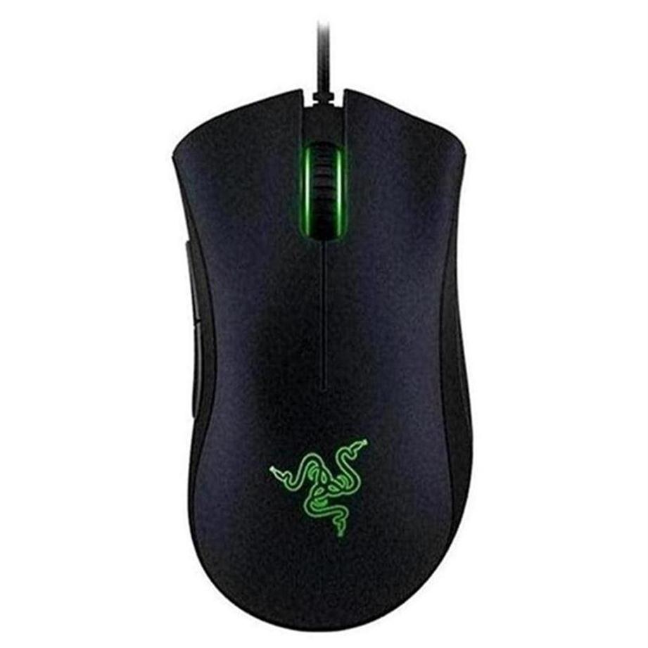 

Razer DeathAdder Chroma Multi Color Ergonomic wired Gaming Mouse 6400 DPI Sensor Comfortable Grip Worlds Computer Gaming Mouse for256W