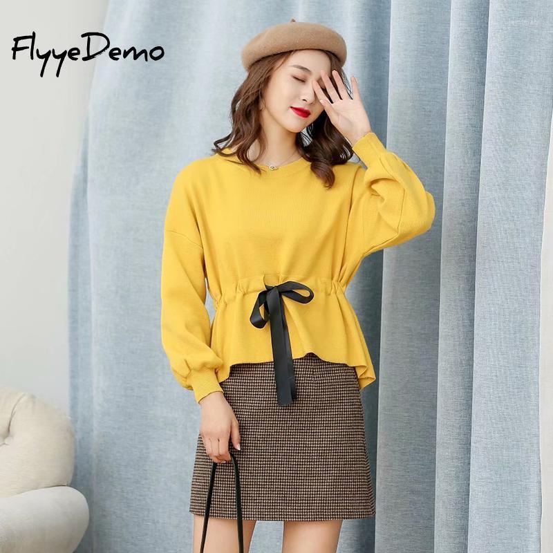Women's Sweaters Women Casual Solid Bow Tie Pullover Loose Sweater Jumper Tops Knitwear Color Knit 2022 Spring Plus Size Jemi22, Yellow
Women's Sweaters Women Casual Solid Bow Tie Pullover Loose Sweater Jumper Tops Knitwear Color Knit 2022 Spring Plus Size Jemi22, Yellow