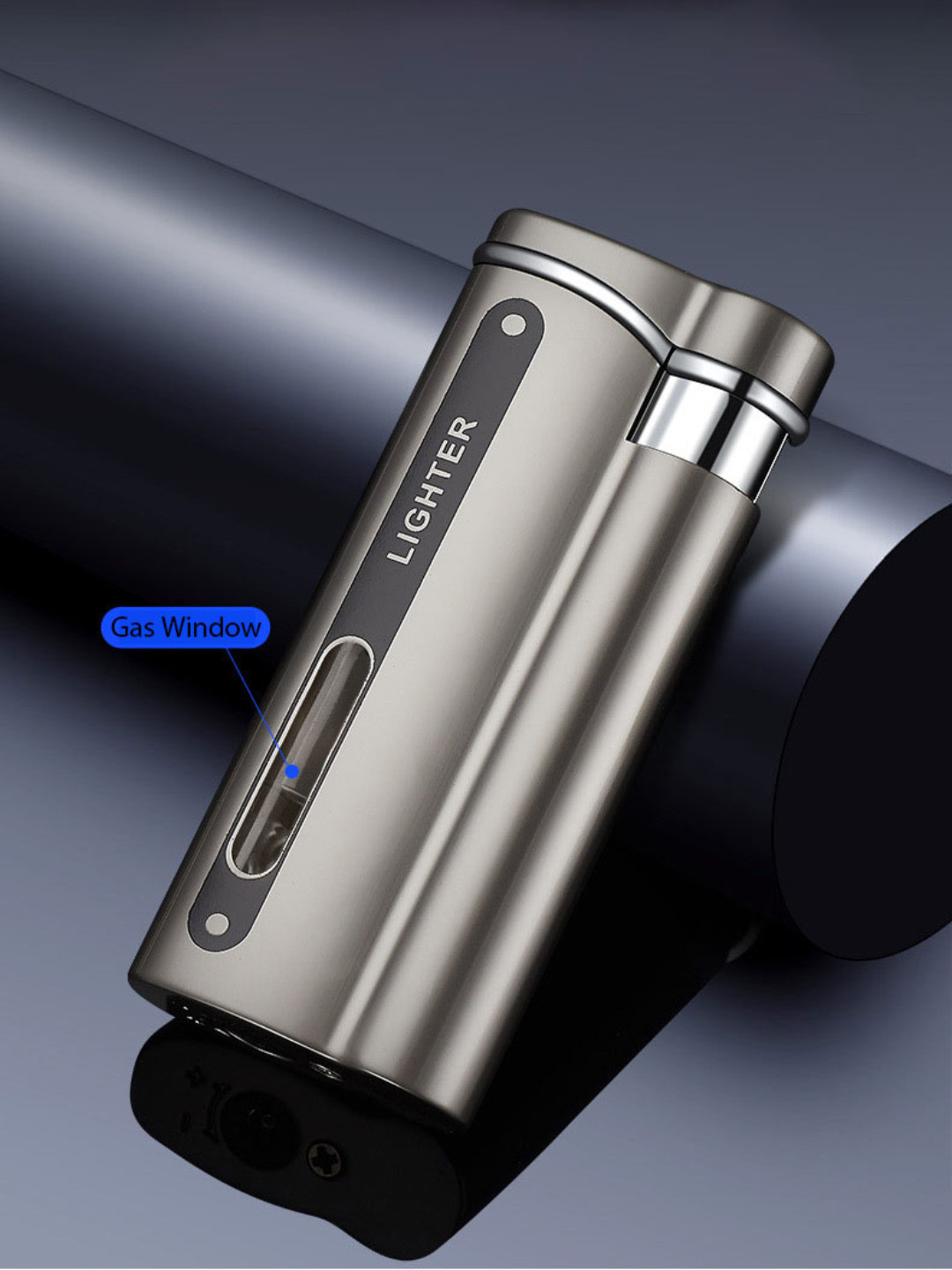 Torch Butane Gas Lighter Windproof Jet Flame Refillable Turbo Metal Lighters for Cigarettes Barbecue W260202